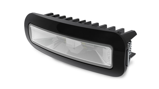Lumitec Capri3 Flood Light White/Blue LEDfts Dimmable Flush Mount Black 12/24v
