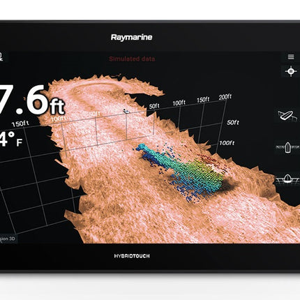 Raymarine Axiom Pro 16RVX  MFD No Transducer Navionics Plus North America