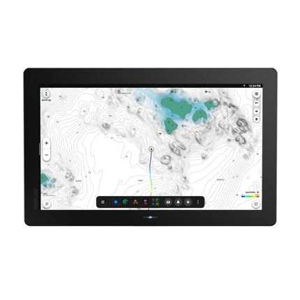 Simrad NSO 4-16 NEON OS, 16-inch Glass-bridge multi-function display. Qualcomm 8-core processor. Full HD touchscreen. Gigabit Ethernet, WIFI, Video In and Out. Next-generation C-MAP DISCOVER X chart included
