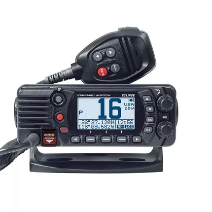 Standard Horizon Eclipse GPS Black VHF Class D 25 Watt