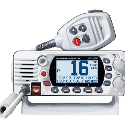 Standard Horizon Eclipse White Class D 25 Watt VHF