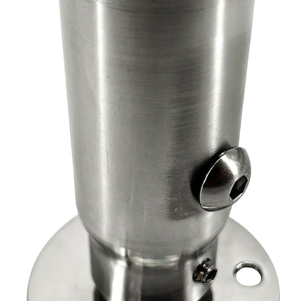 Seaview SV114STLK 1in 14 Threa Stainless Steel Adapter Fixed Base For Starlink