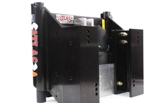 TH Marine Atlas 4in Jack Plate Heavy Duty Hydraulic Black Anodized