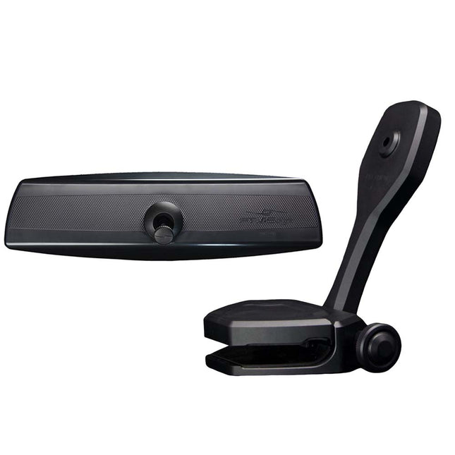 PTM Watersports Mirror/Bracket Kit w/VR-140 PRO Mirror  ZXR-360 (Black) [P12848-2360TEBBK]