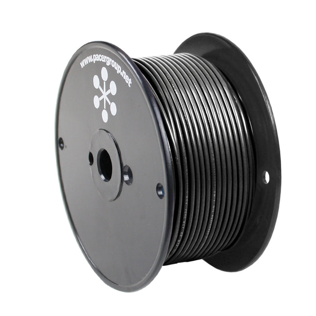 Pacer Black 12 AWG Primary Wire - 250  [WUL12BK-250]